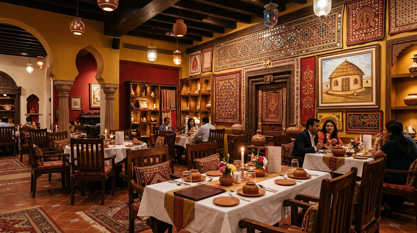 Mango Bite Restaurant Interior